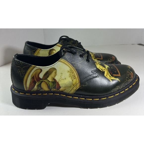Dr. Martens DI PAOLO 1461 Shoes HTF RARE Museum Collection Art Oxfords *Flaw* - Picture 8 of 15